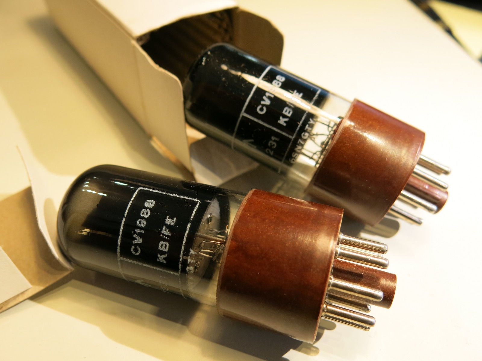 Mullard CV1988 6SN7GTY tube