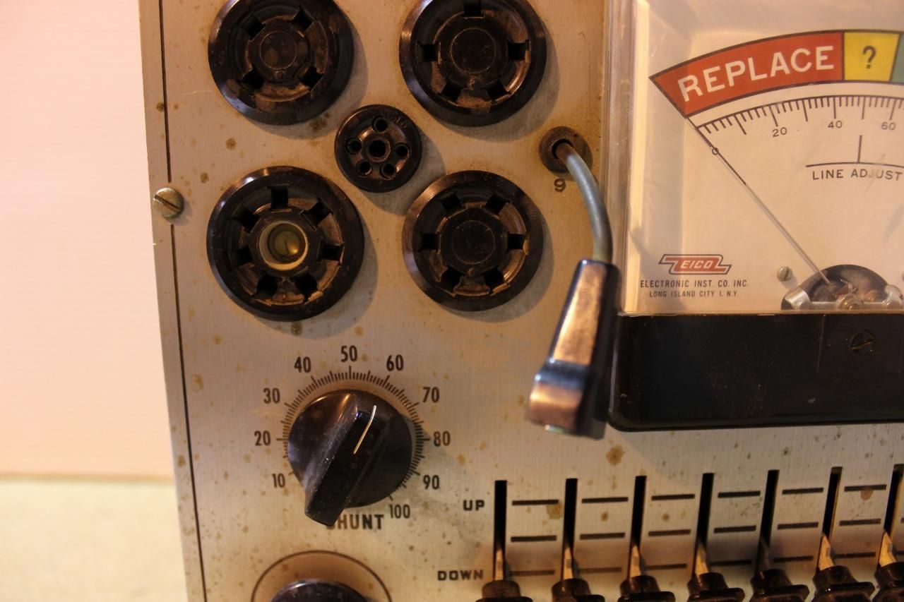 Eico 625 tube tester