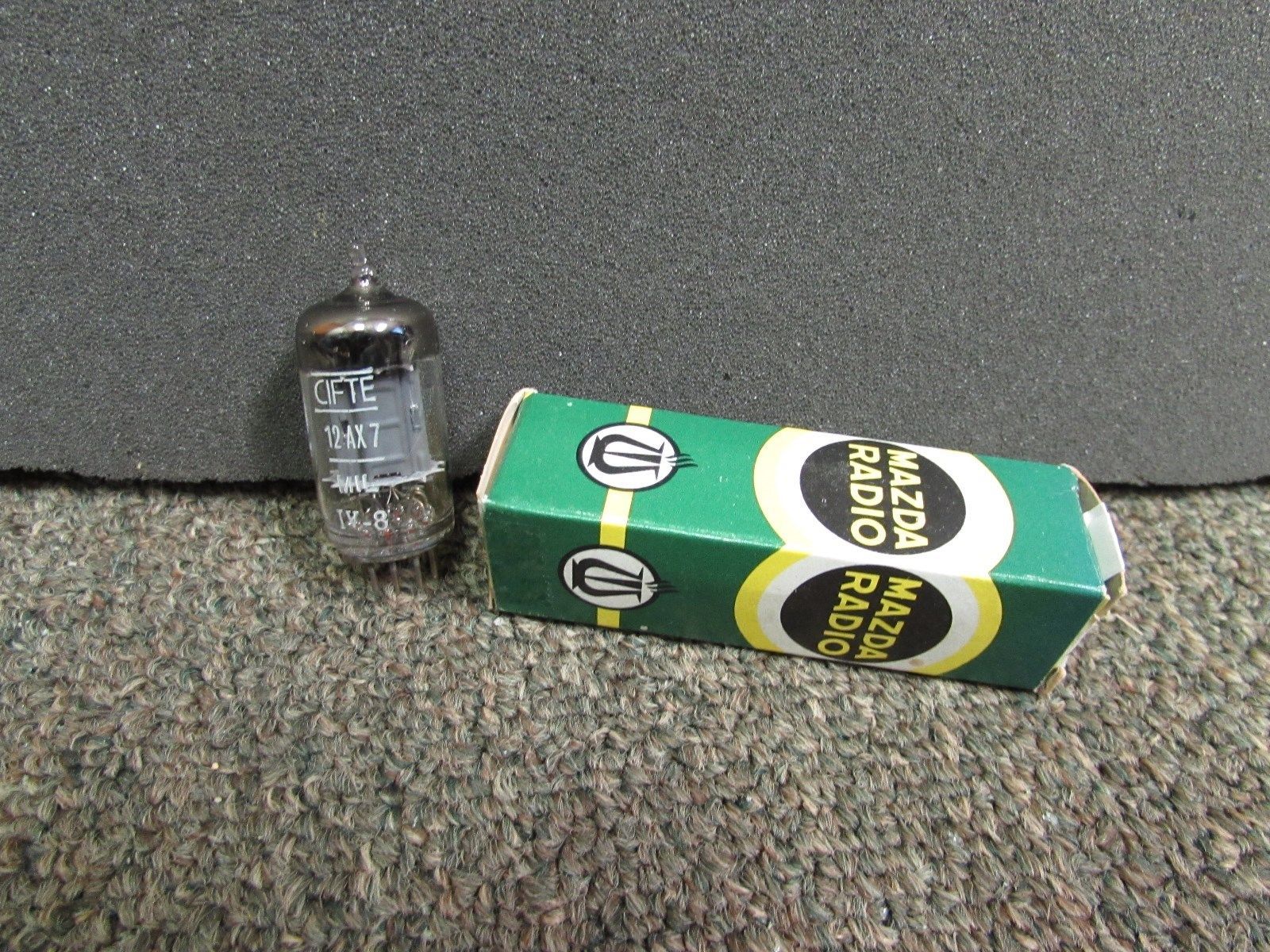 Mazda Cifte 12AX7 tube - Cifte
