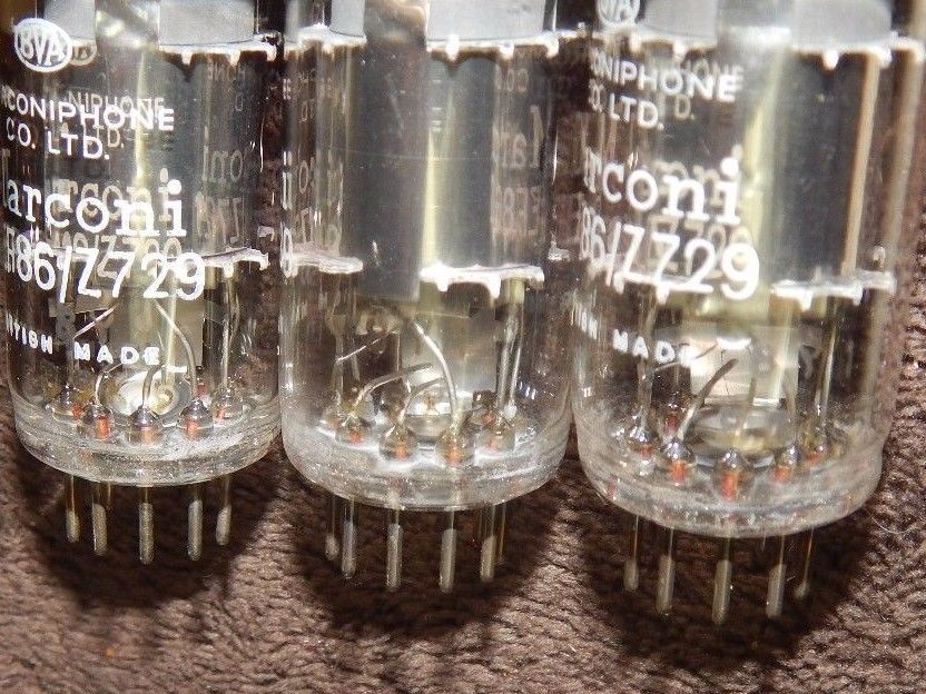Marconi Z729 EF86 tube