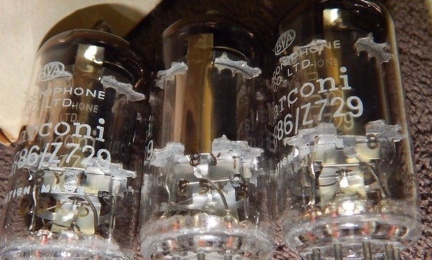 Marconi Z729 EF86 tube