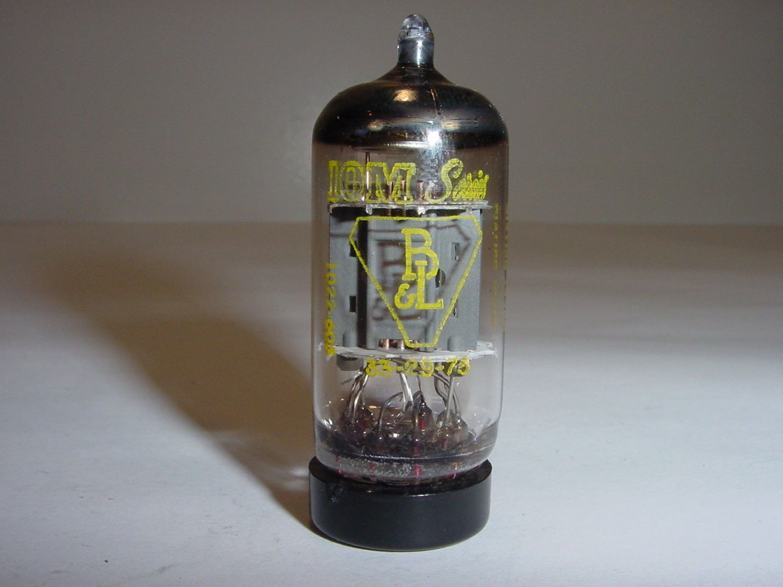 B&L 12AX7 tube - Mullard