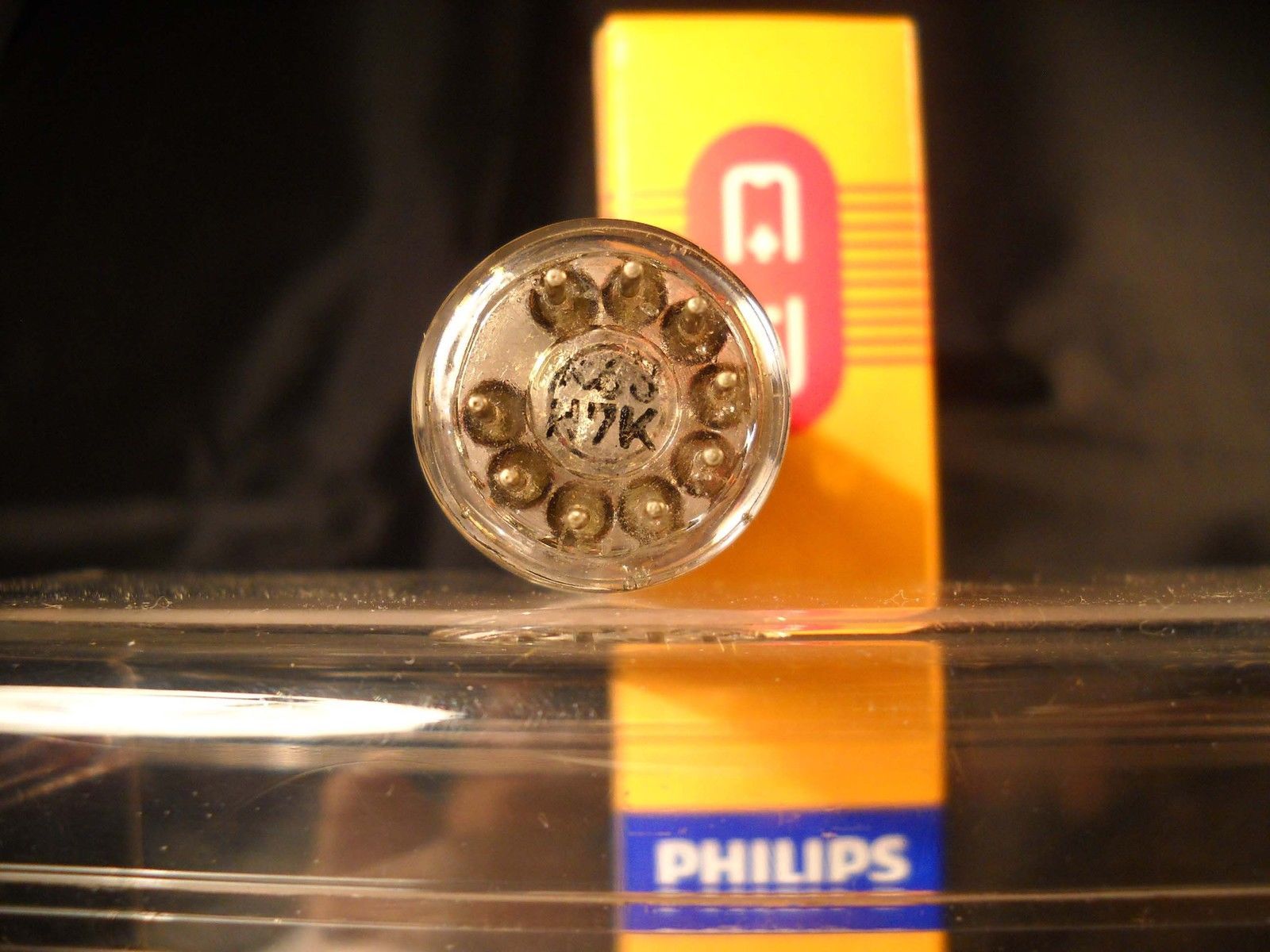Philips Miniwatt ECC82 K63 tube - Matsushita