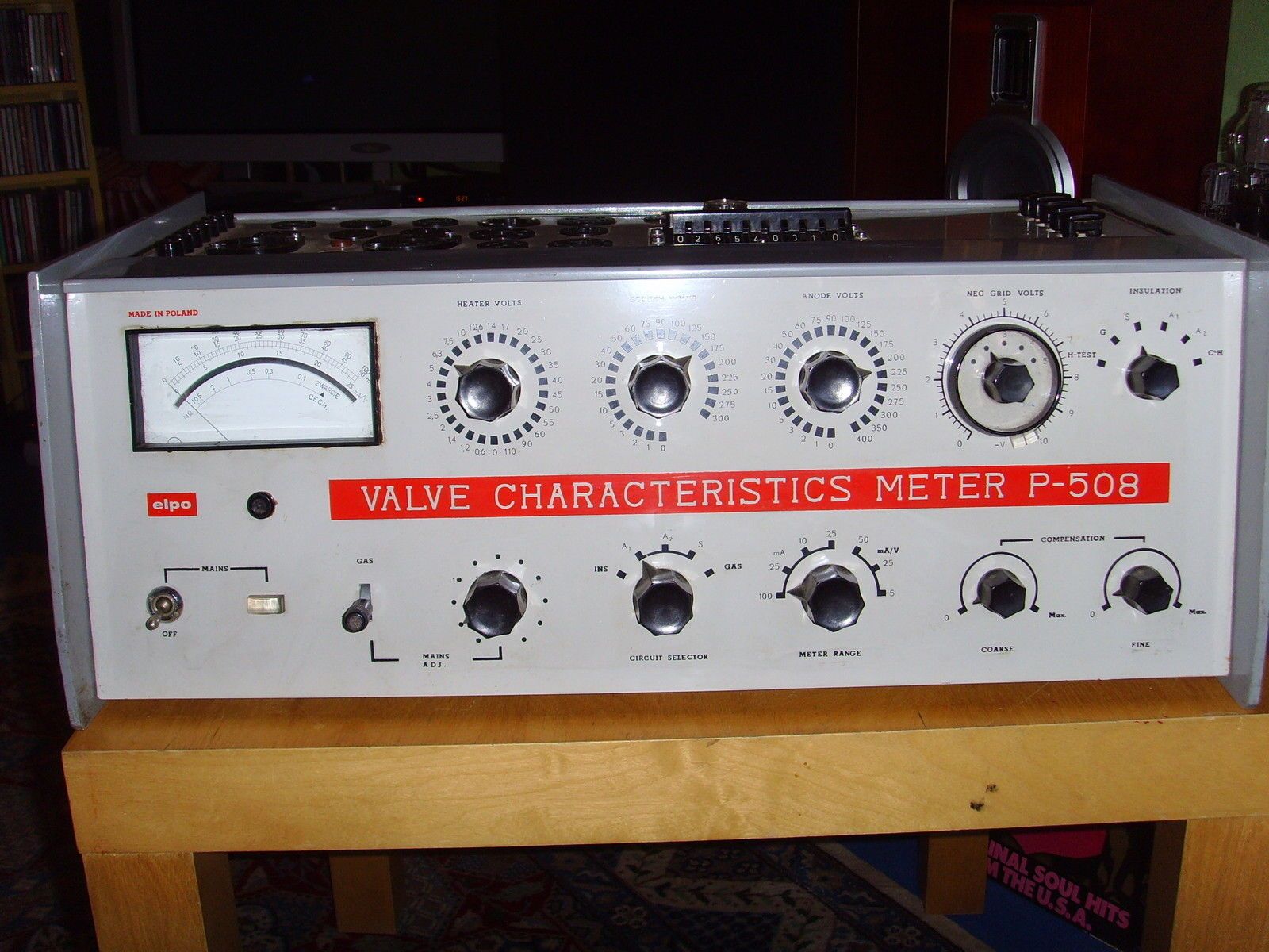 Elpo P-508 tube tester