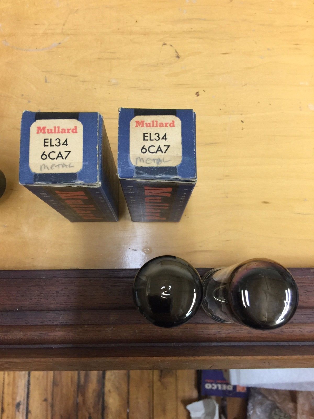 Mullard EL34 6CA7 SYO tube - Philips