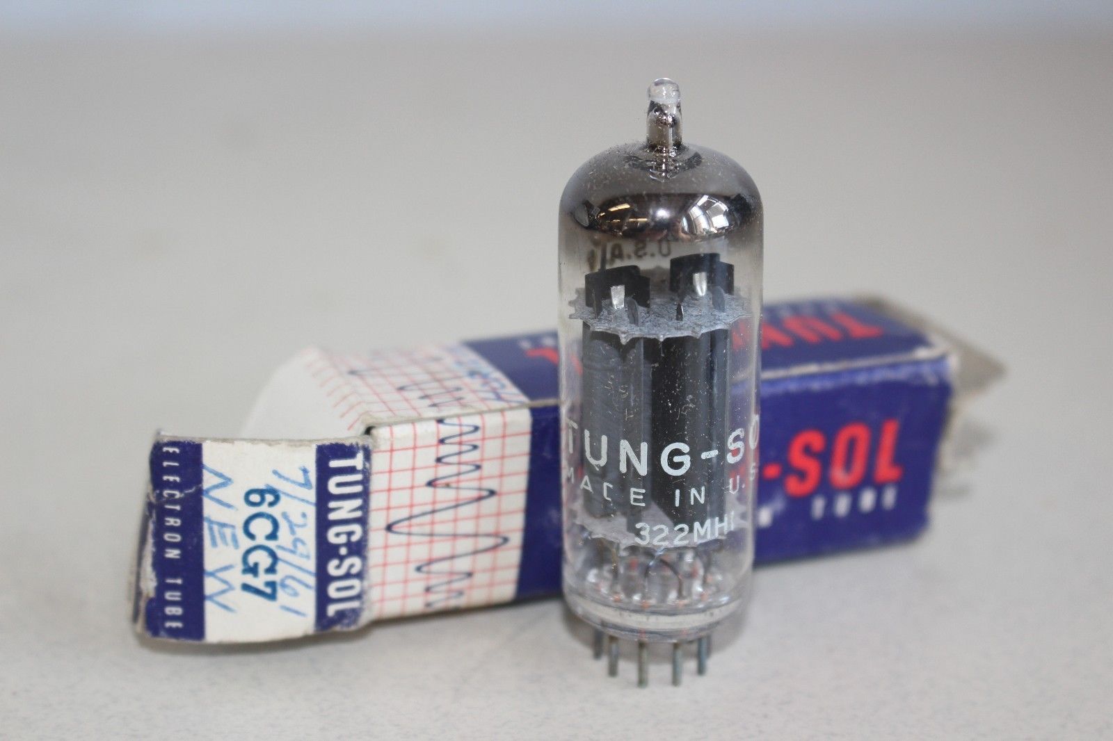 Tung-Sol 6CG7 tube