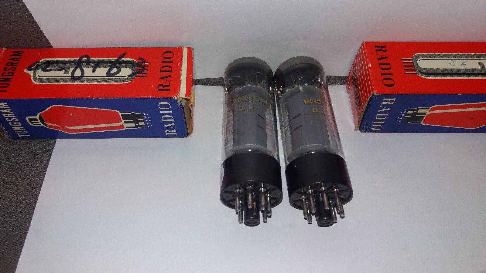 Tungsram EL34 XF2 tube - Mullard