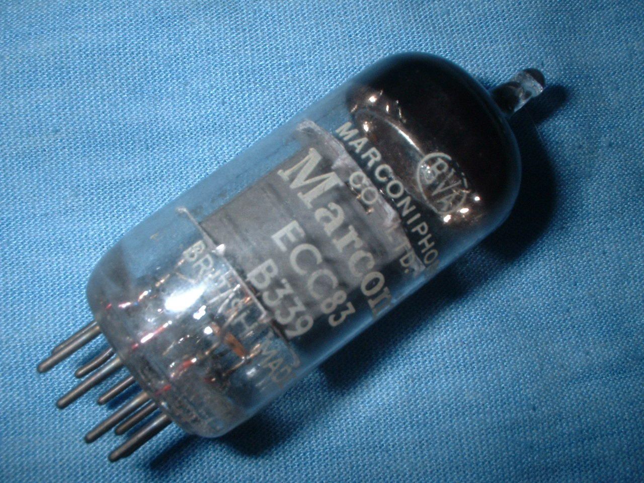 Marconi ECC83 B339 tube