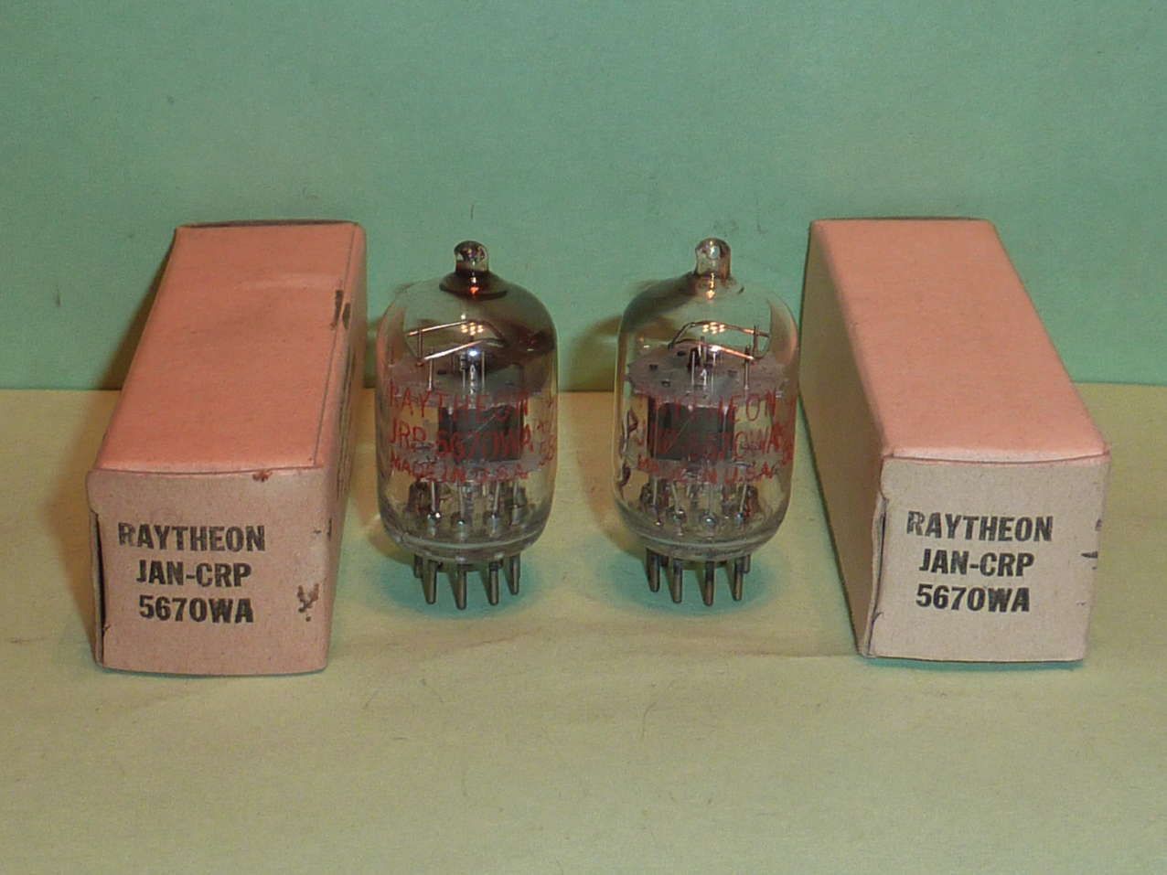 Raytheon 5670WA tube