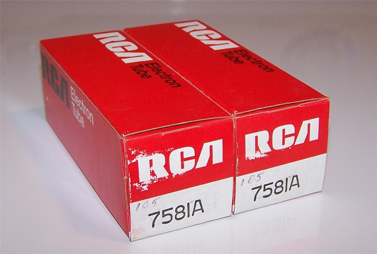 RCA 7581A tube - Ge