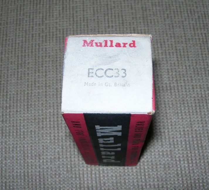 Mullard ECC34 52K tube