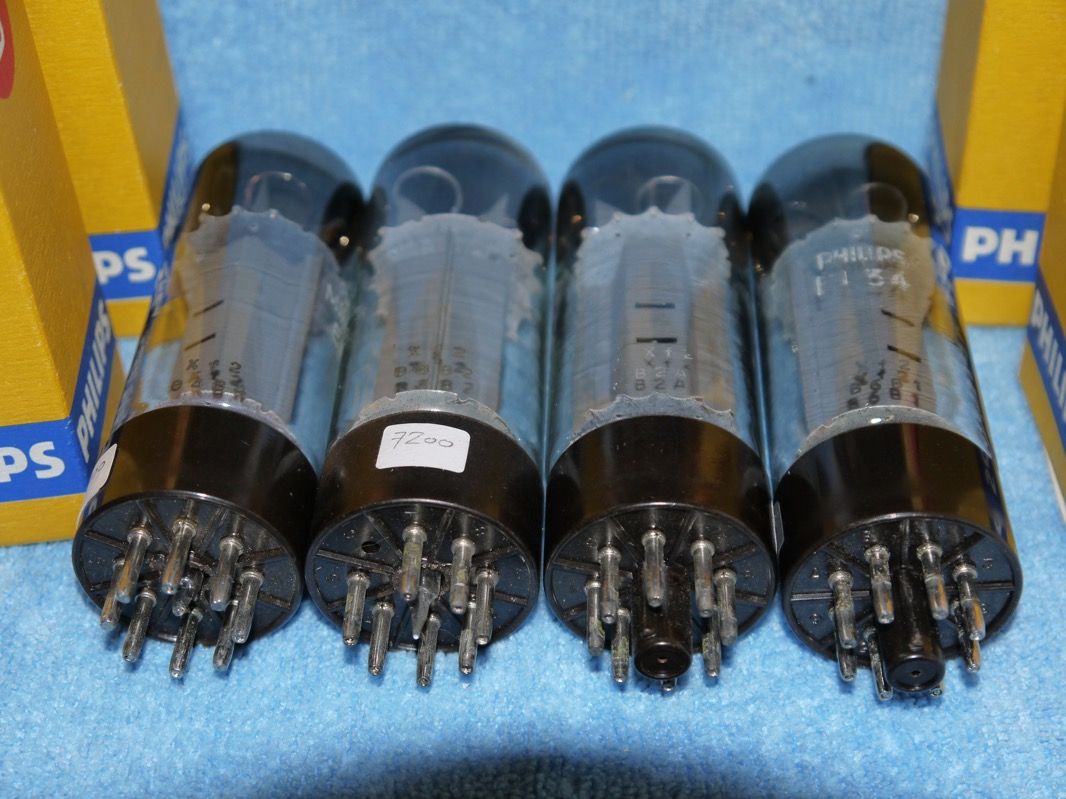 Philips Miniwatt EL34 XF2 tube - Mullard