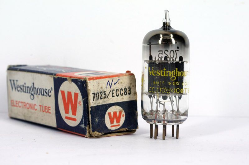 Westinghouse 7025 ECC83 tube