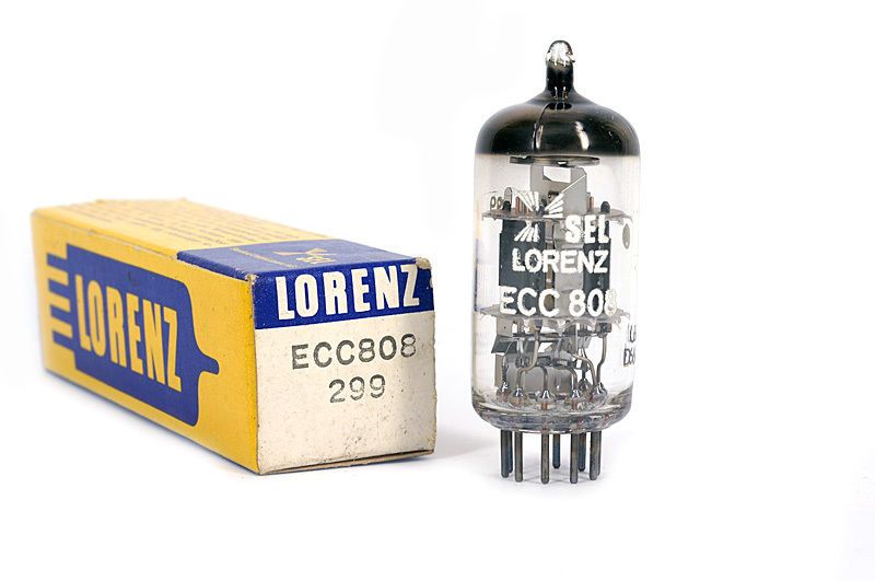 Lorenz ECC808 tube
