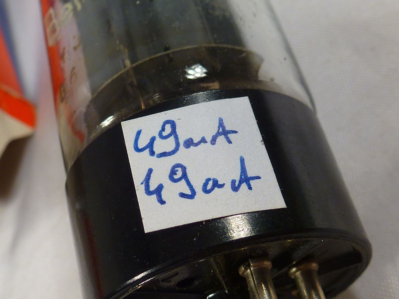 Belvu GZ34 tube - Mullard