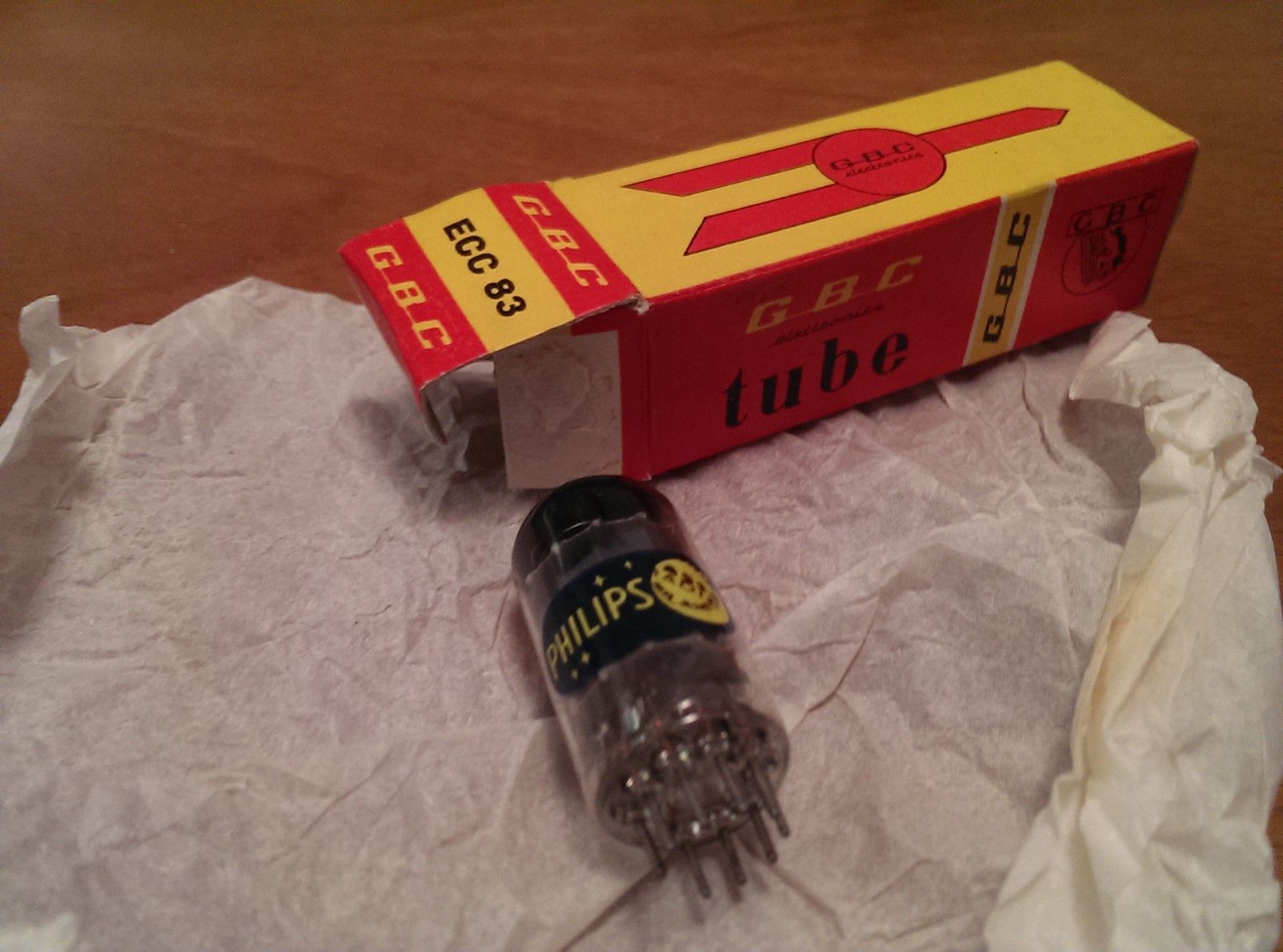 Gbc ECC83 tube - Philips