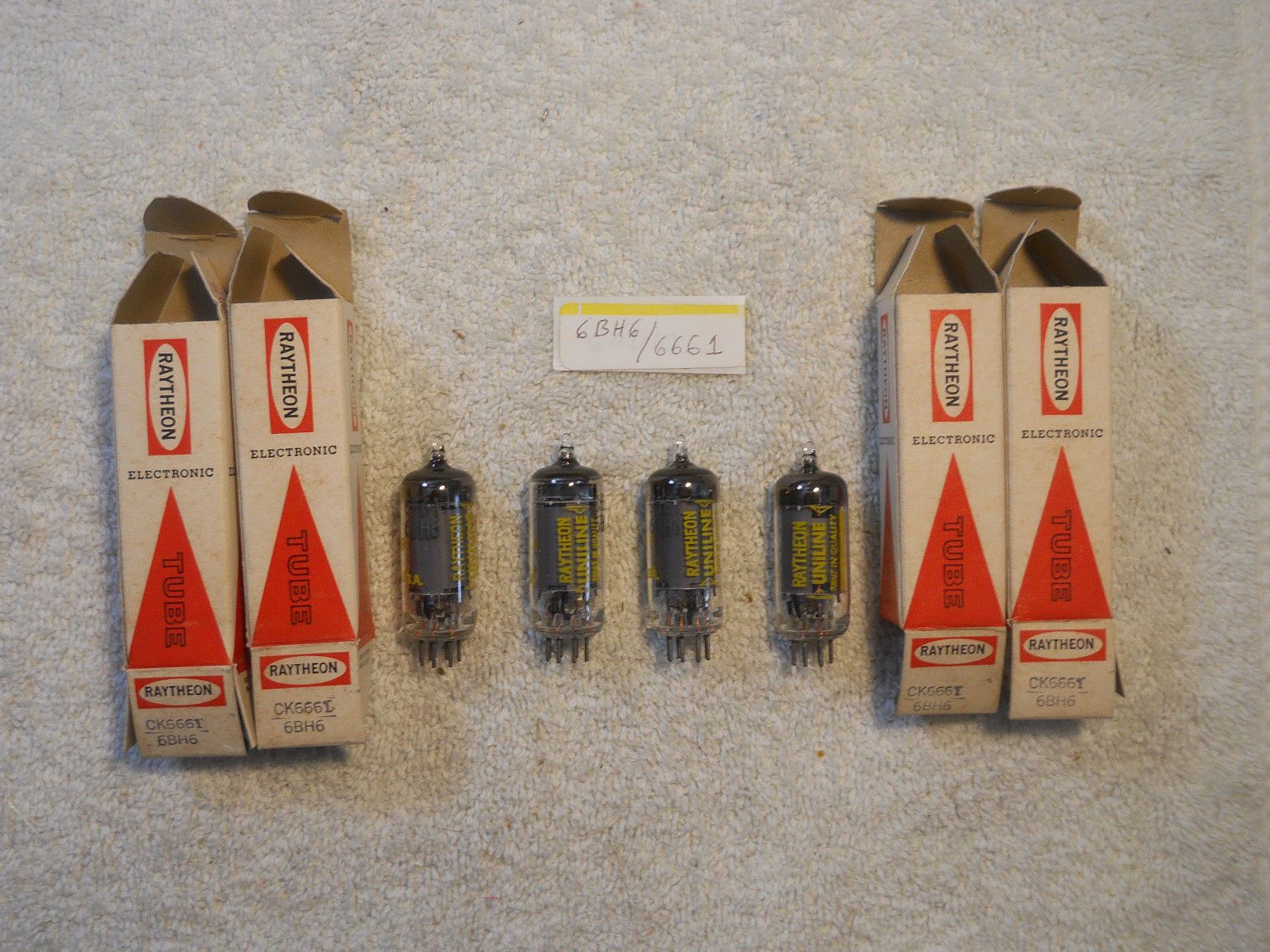 Raytheon 6BH6 CK6661 tube