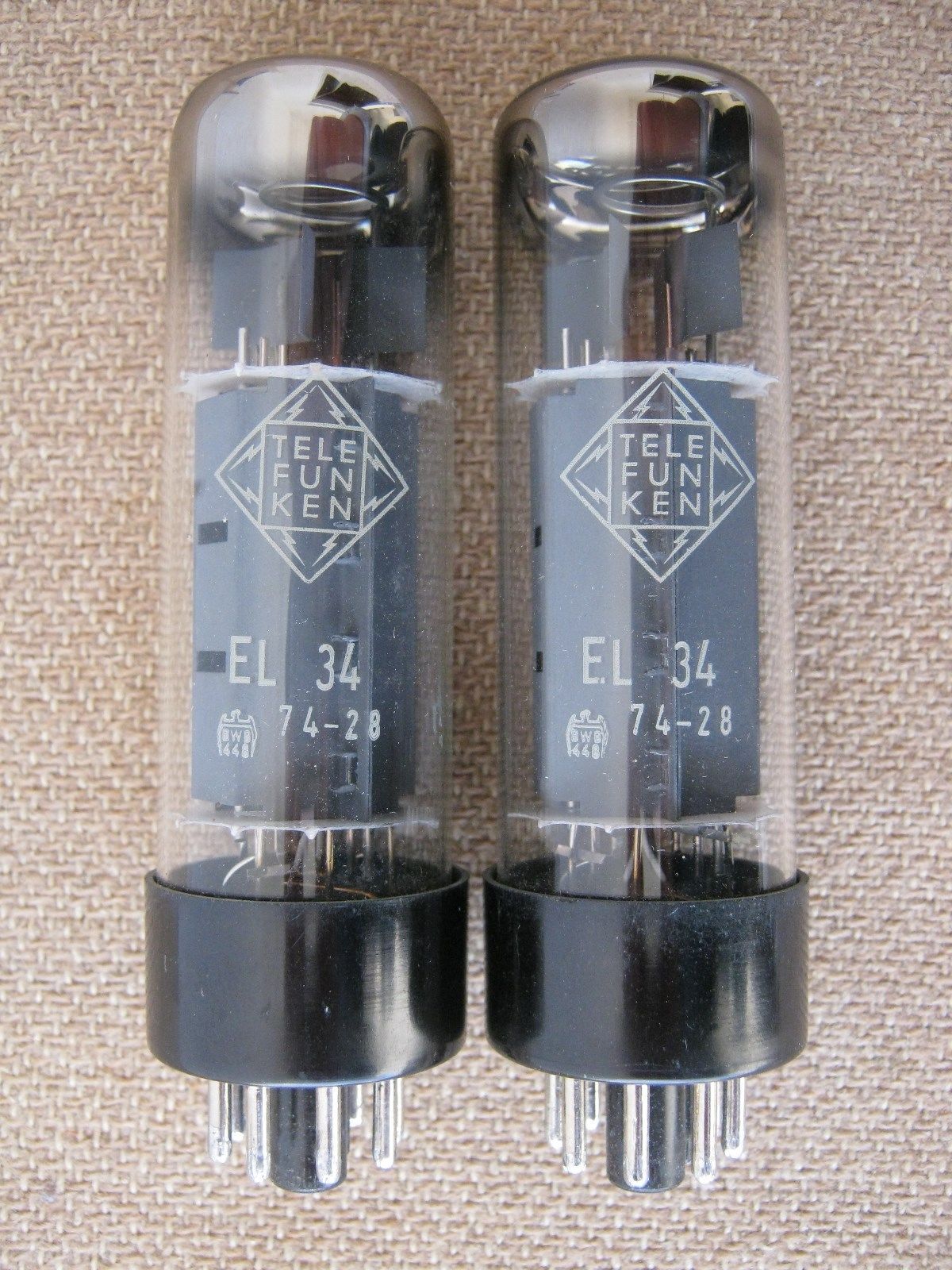Telefunken EL34 tube - RFT