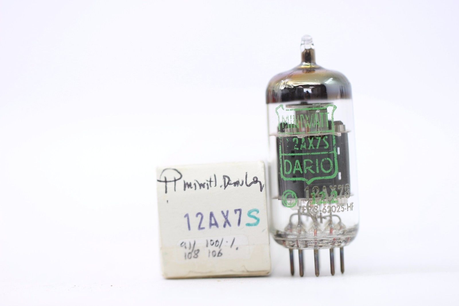 RTC Miniwatt Dario 12AX7S tube