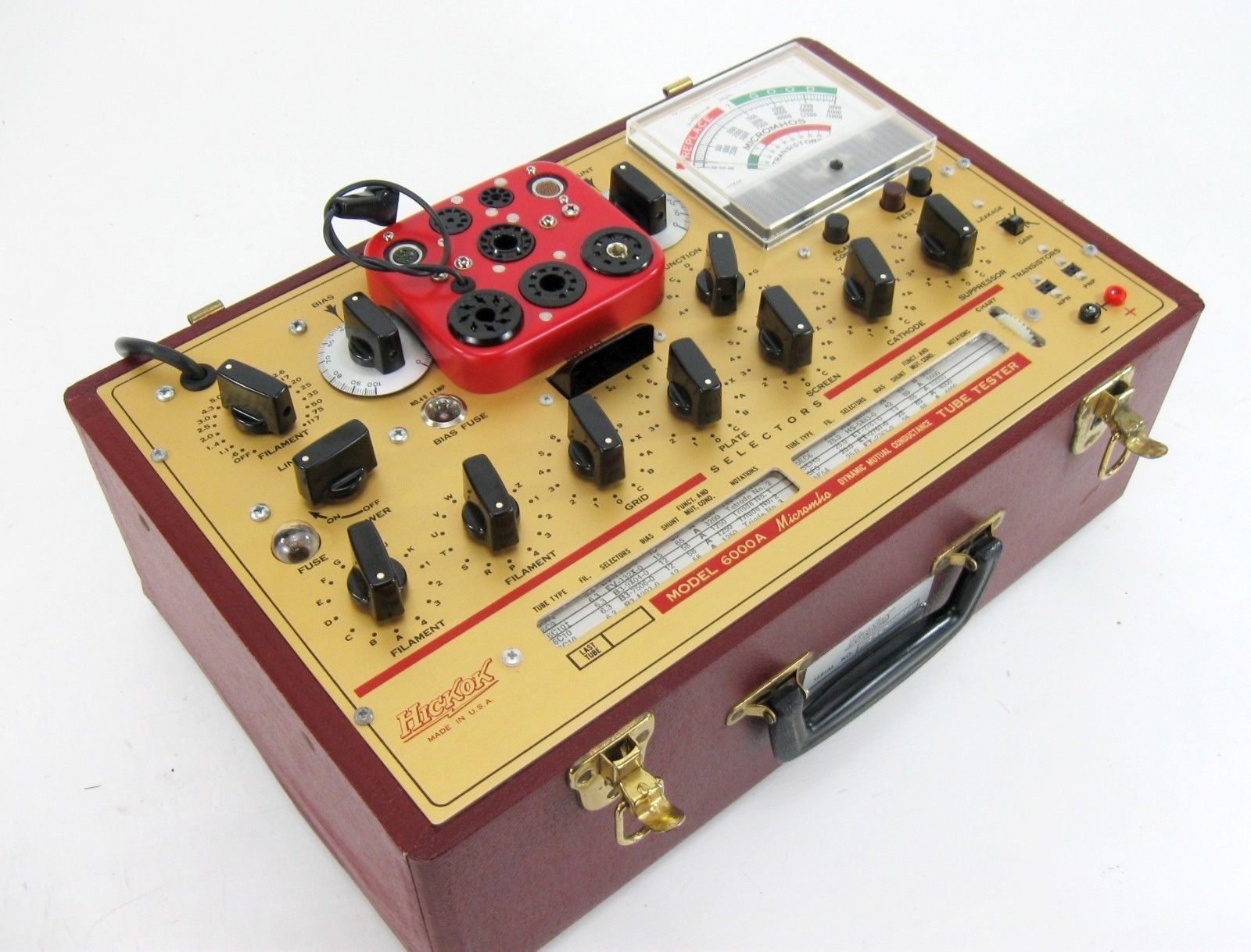Hickok 6000A tube tester