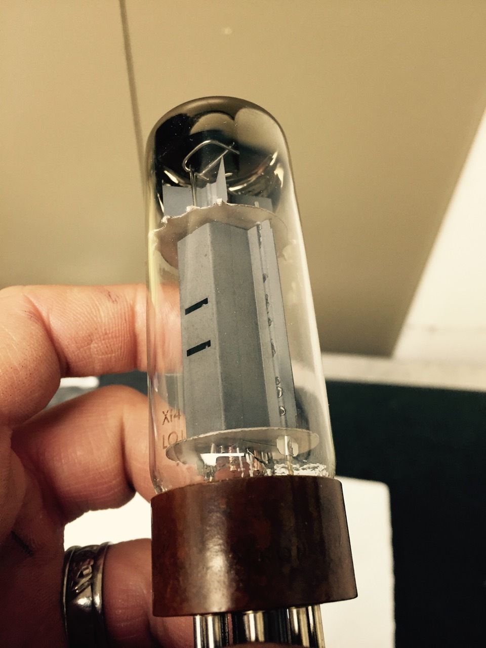 Marconi 6CA7 XF4 tube