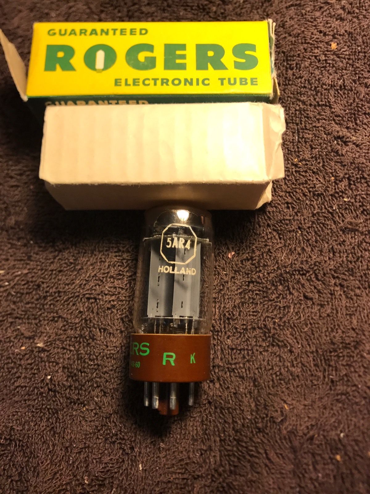 Rogers 5AR4 F33 tube - Philips