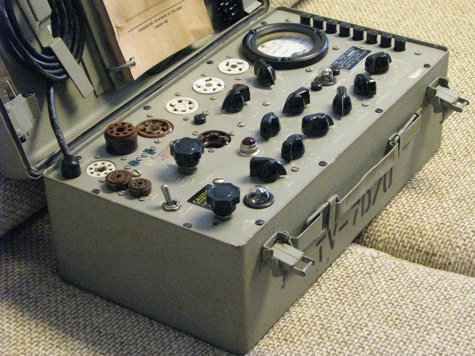 undefined TV-7D/U tube tester
