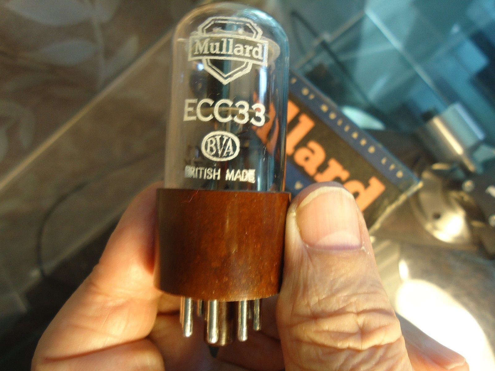 Mullard ECC33 RX1 tube