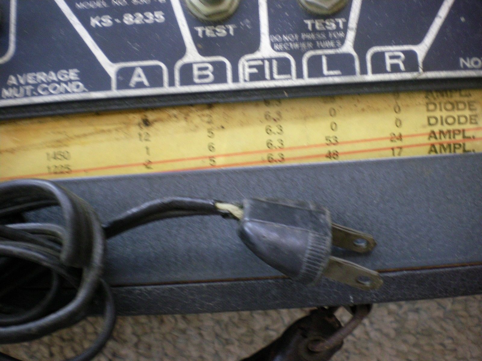 Hickok 530-B tube tester