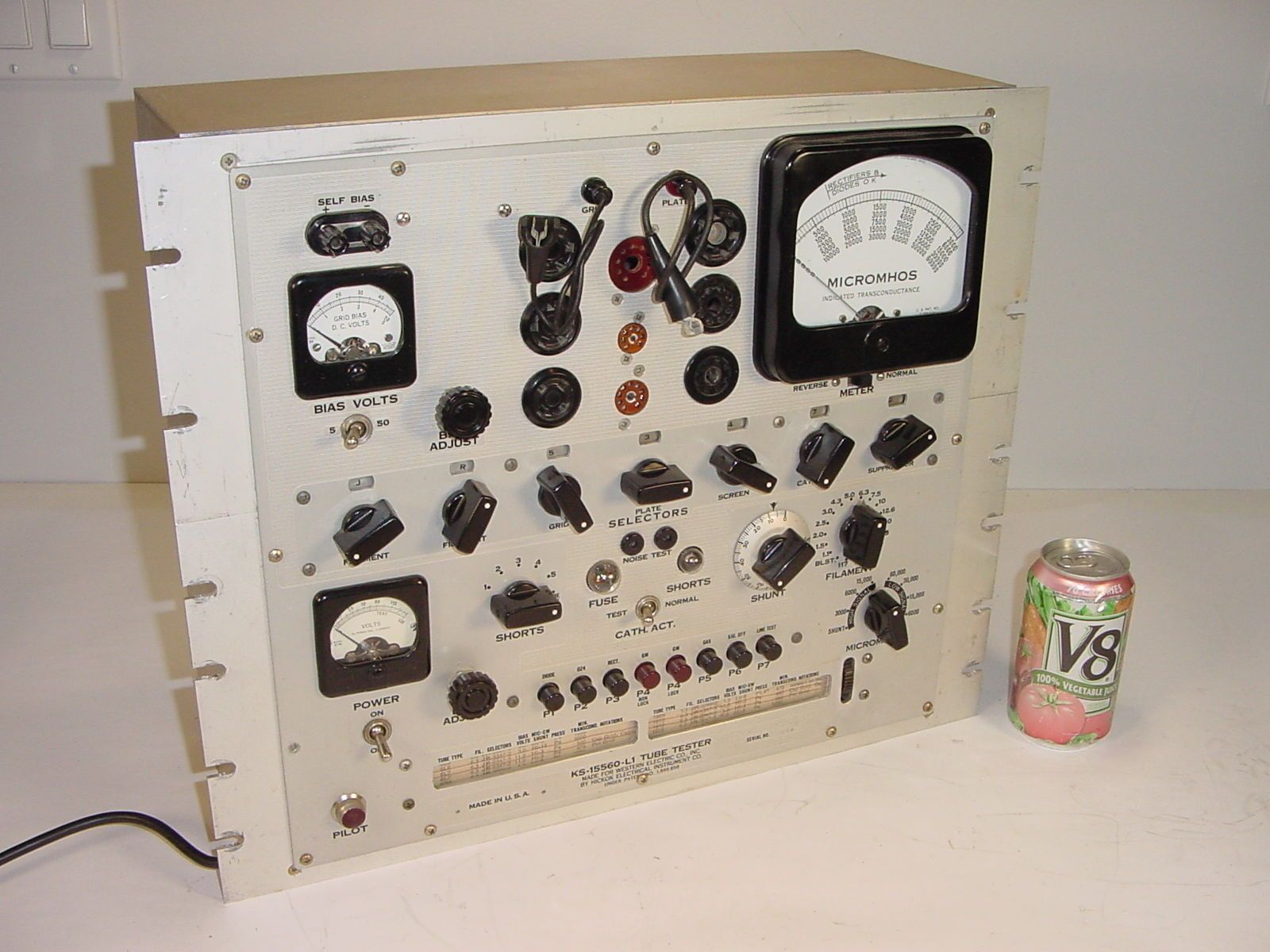 Western Electric KS-15560-L1 tube tester