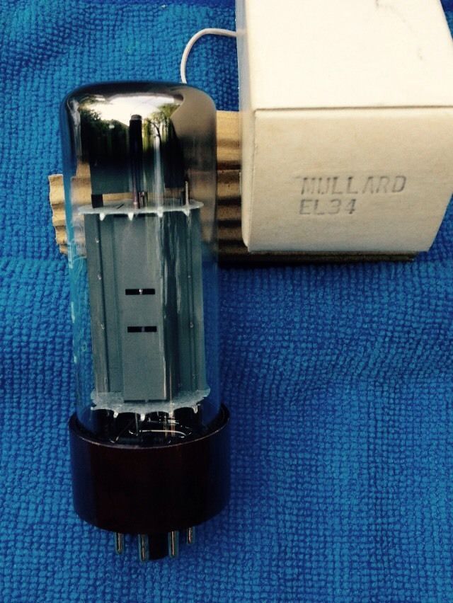 Mullard EL34 XF1 tube