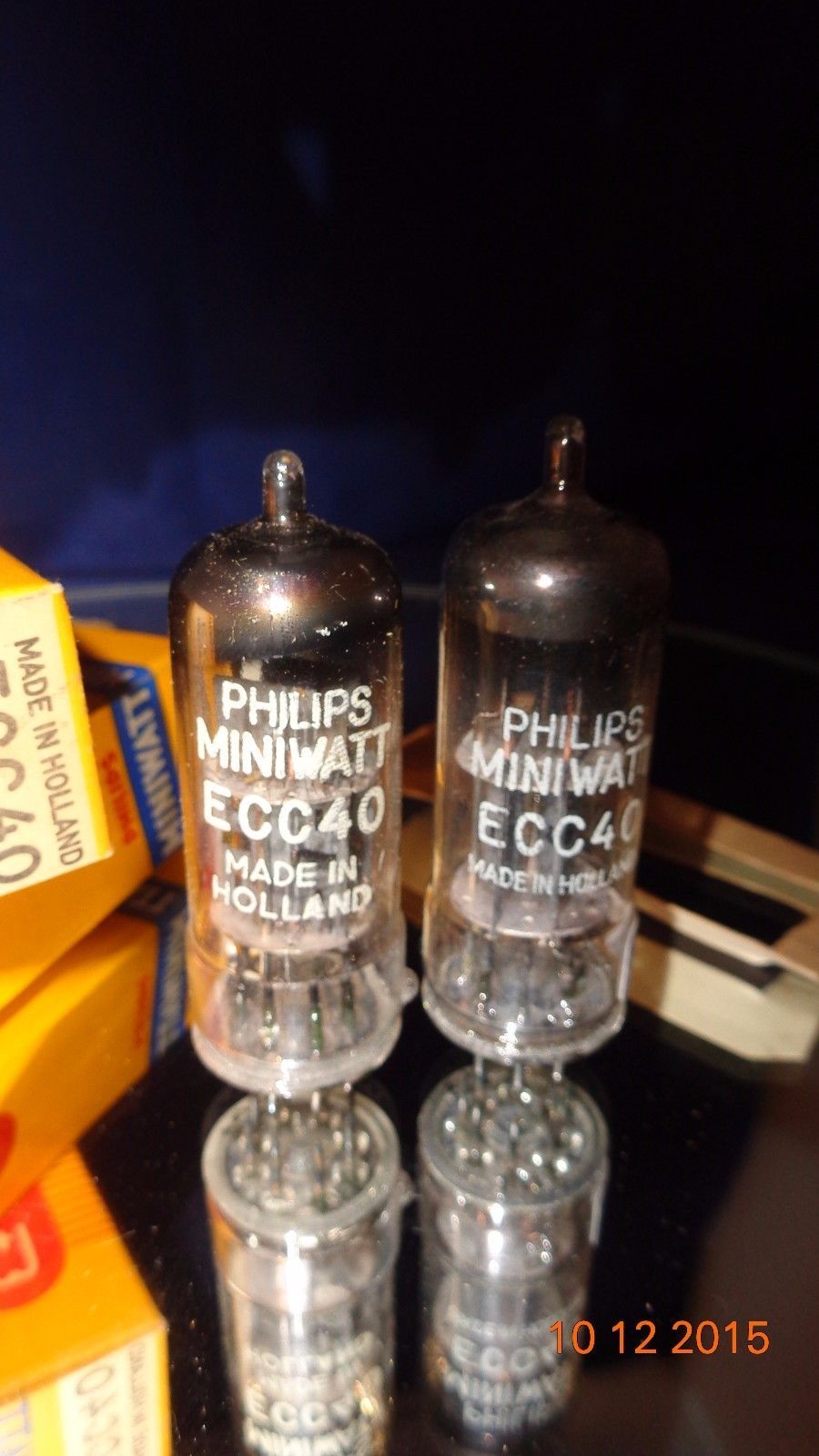 Philips Miniwatt ECC40 tube