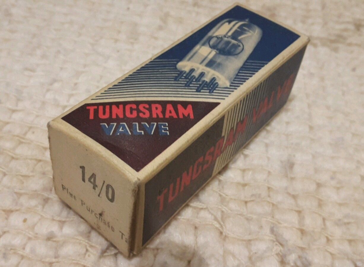 Tungsram 12AU7 K61 tube - Mullard