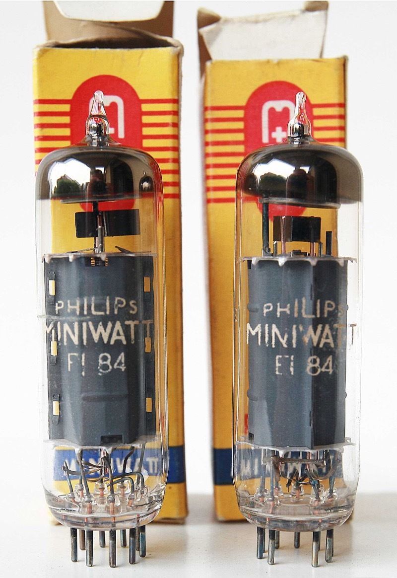 Philips Miniwatt EL84 tube - Fivre