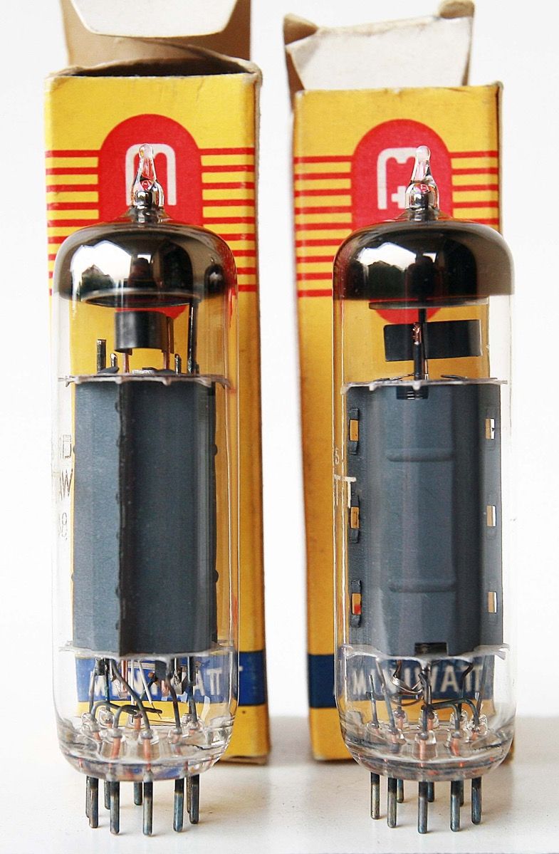 Philips Miniwatt EL84 tube - Fivre