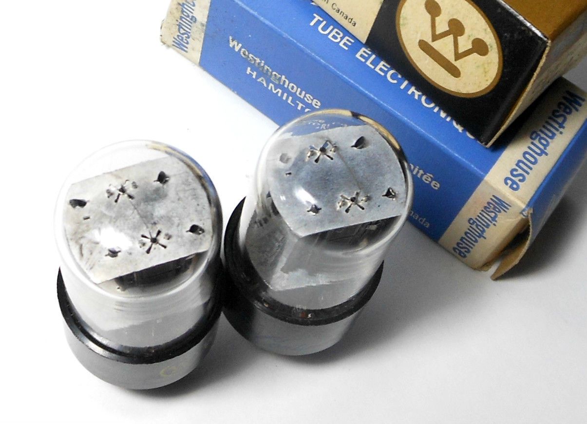 Westinghouse 6SN7GTB tube