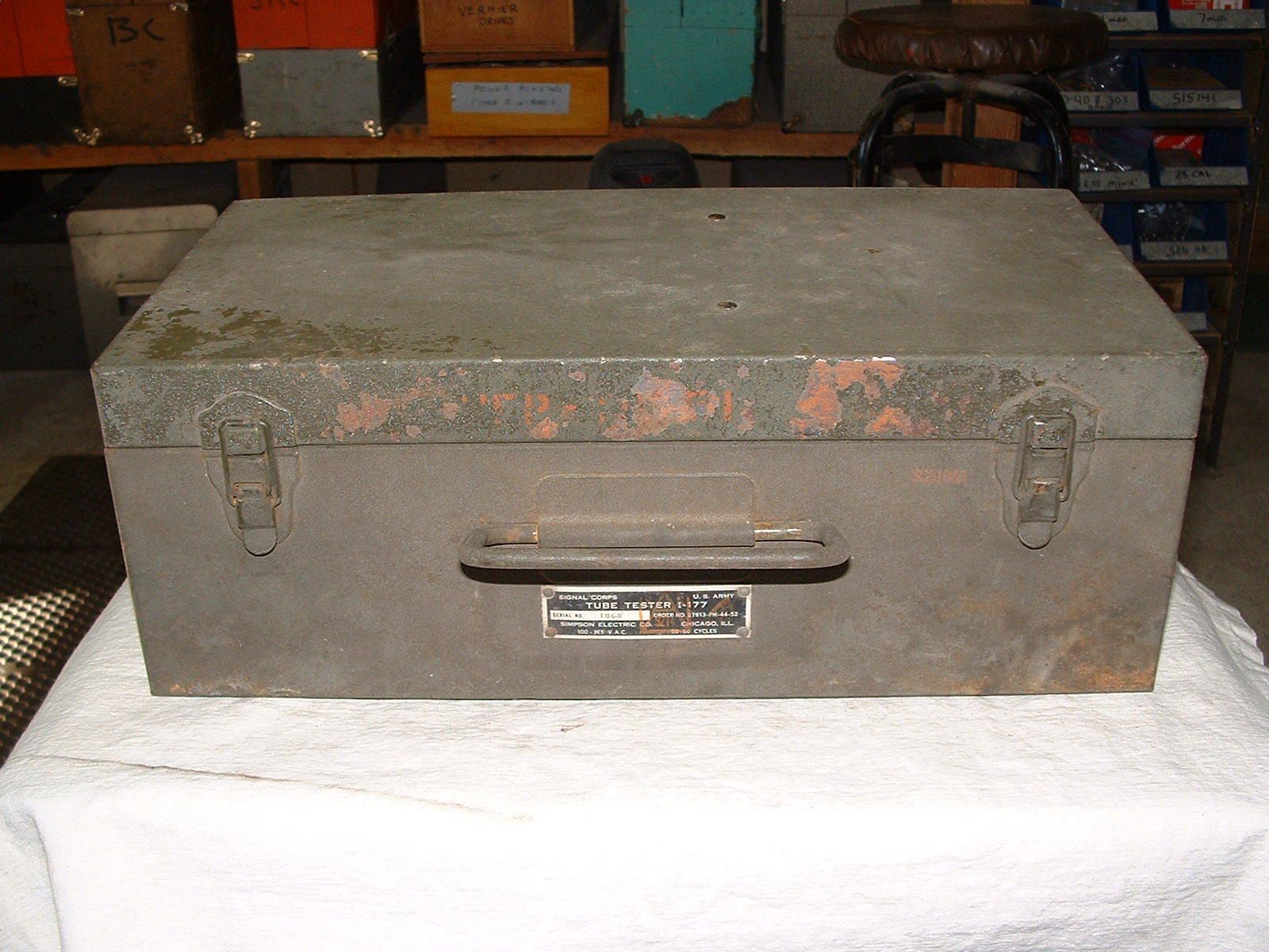 Simpson I-177 tube tester