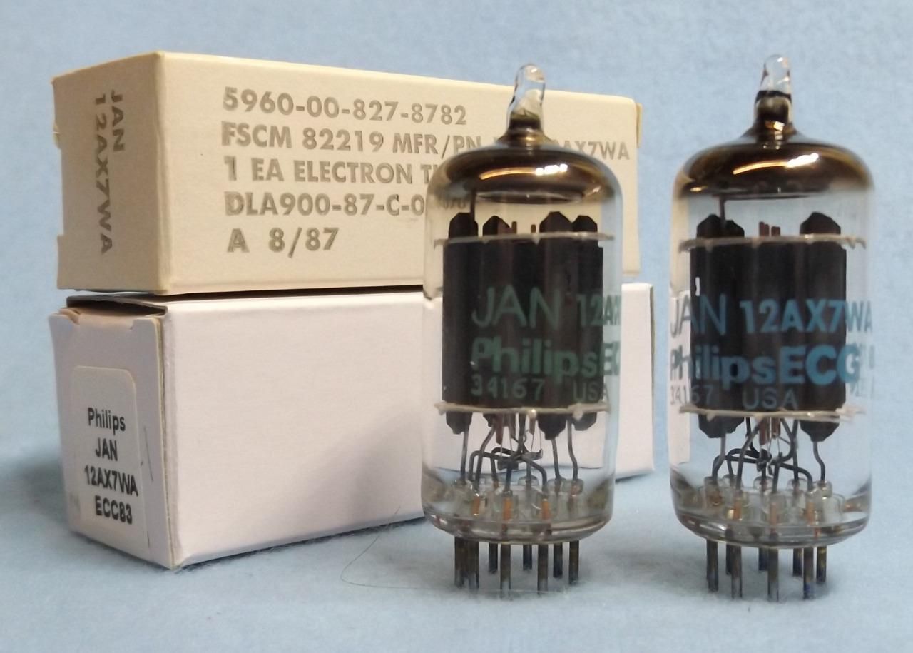Philips Ecg 12AX7WA tube