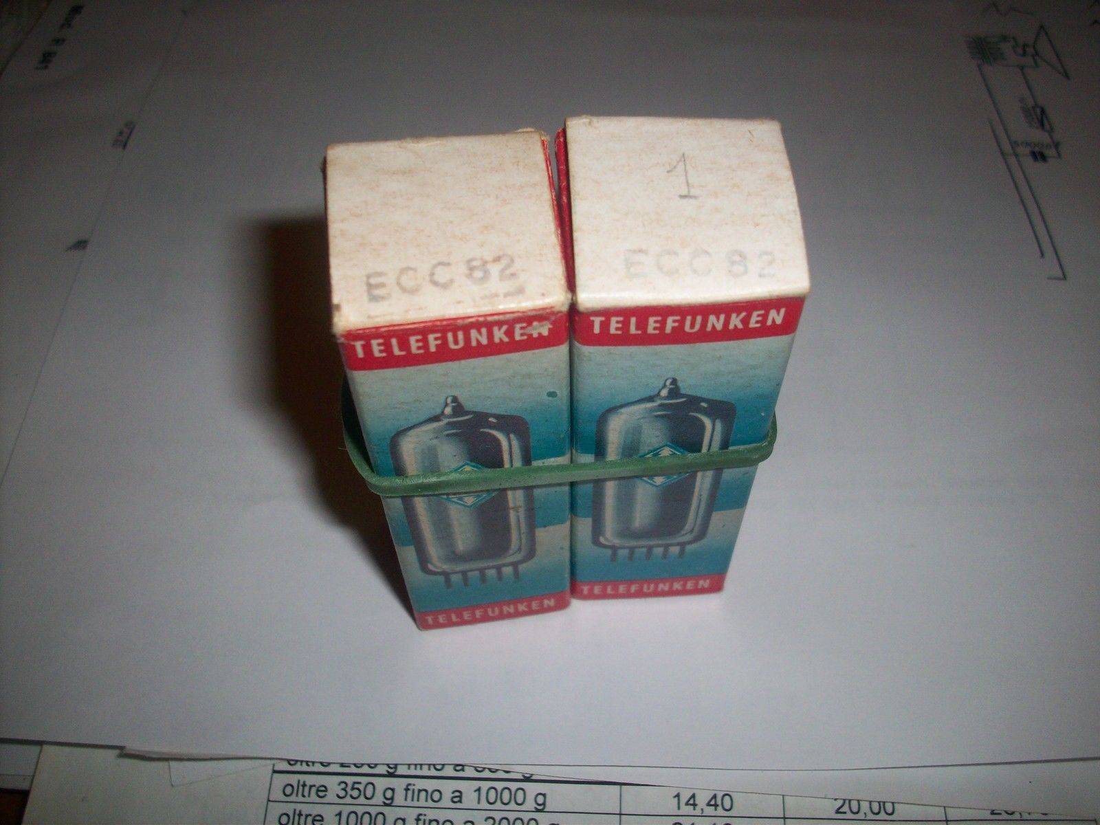 Telefunken ECC82 tube