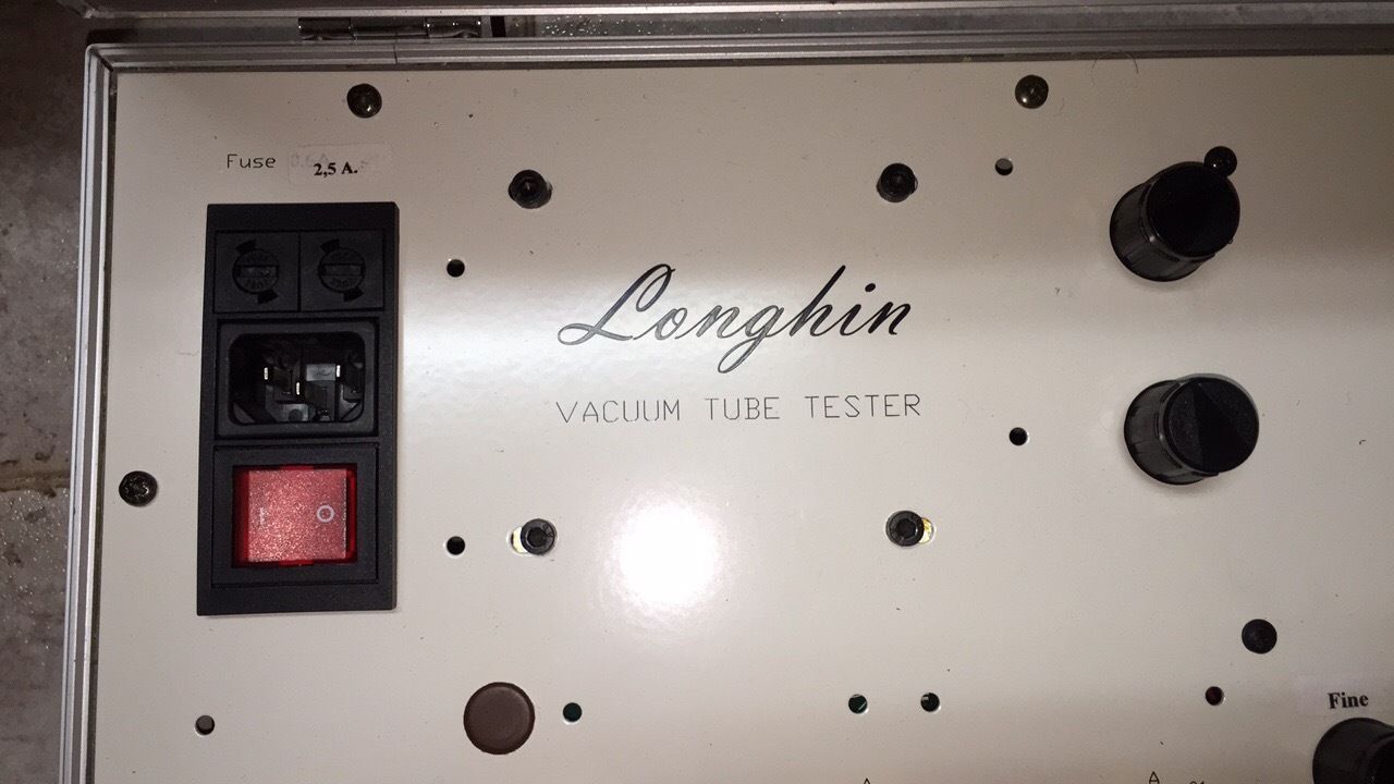 Longhin LO-460 tube tester