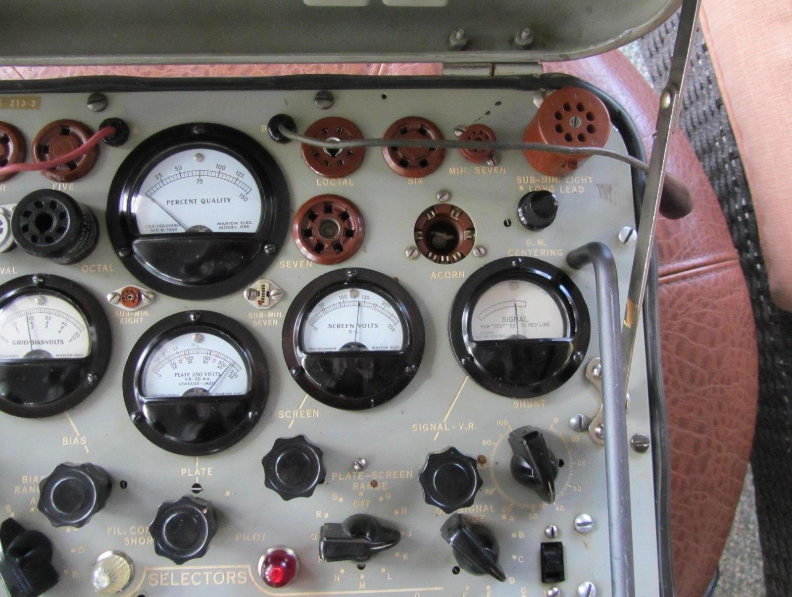 undefined TV-2 C/U tube tester