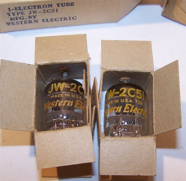 Western Electric JW-2C51 tube