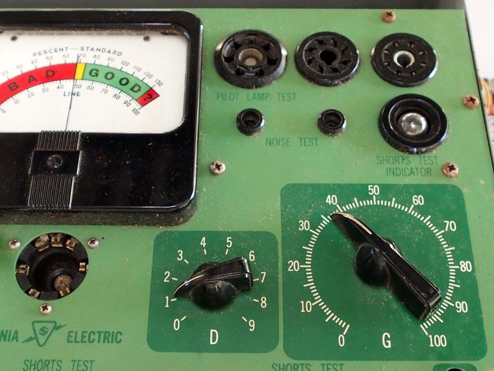 Sylvania Unknown tube tester