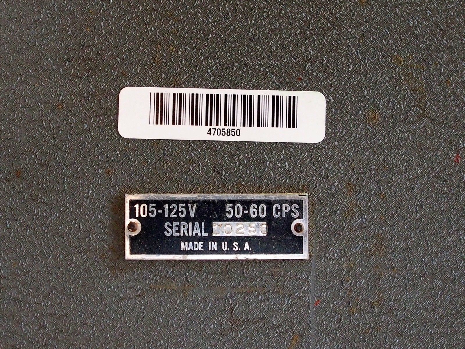 Sylvania Unknown tube tester