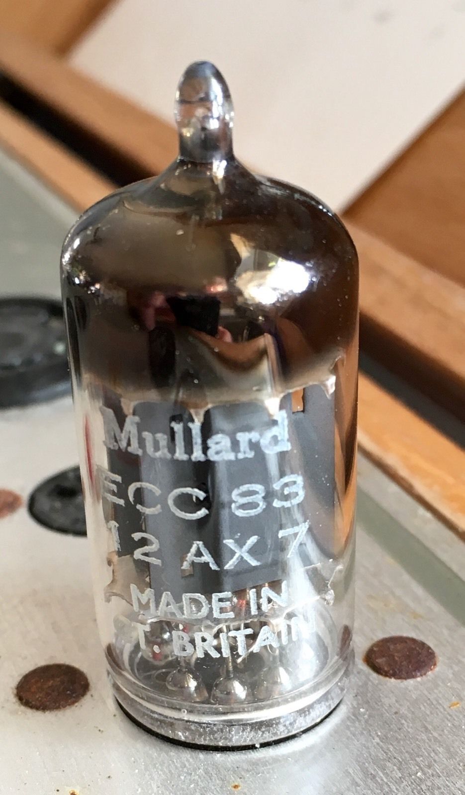 Mullard ECC83 12AX7 MC1 tube