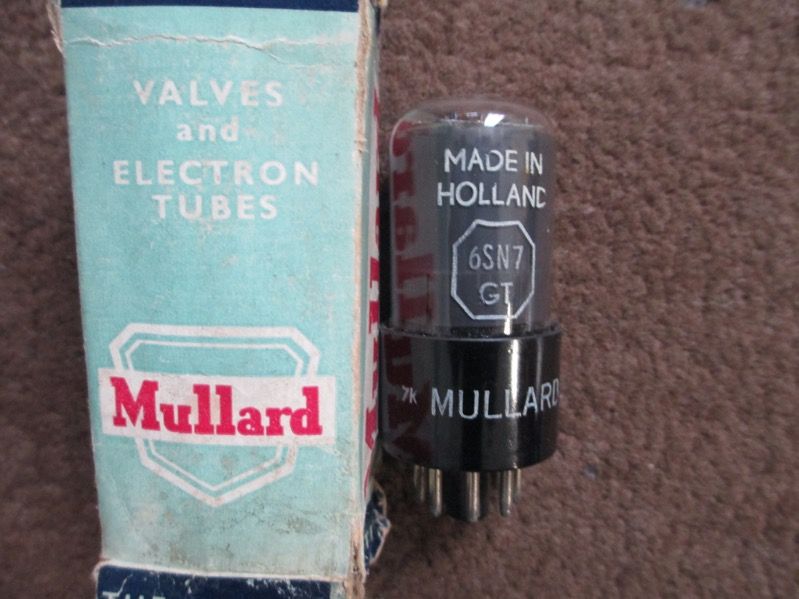 Mullard 6SN7GT tube - Philips