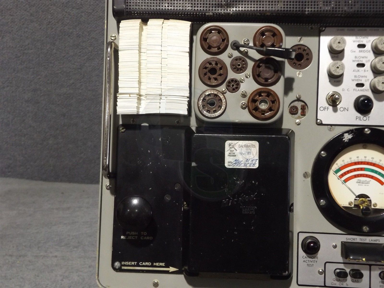Hickok Cardmatic AN/USM-118A CY-3873 tube tester