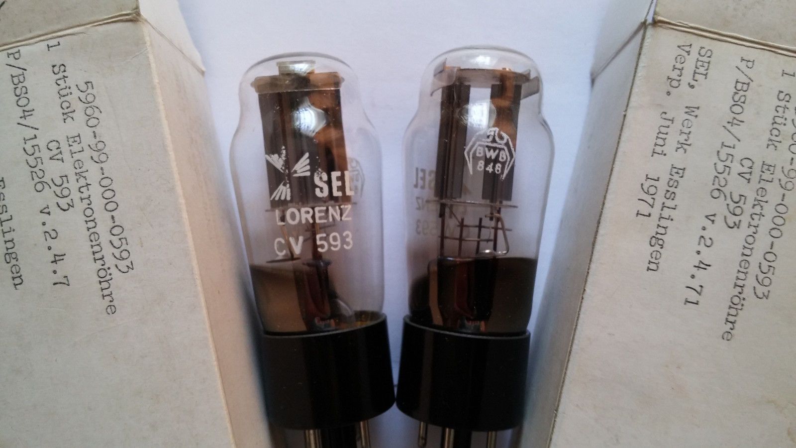 Sel Lorenz CV593 tube