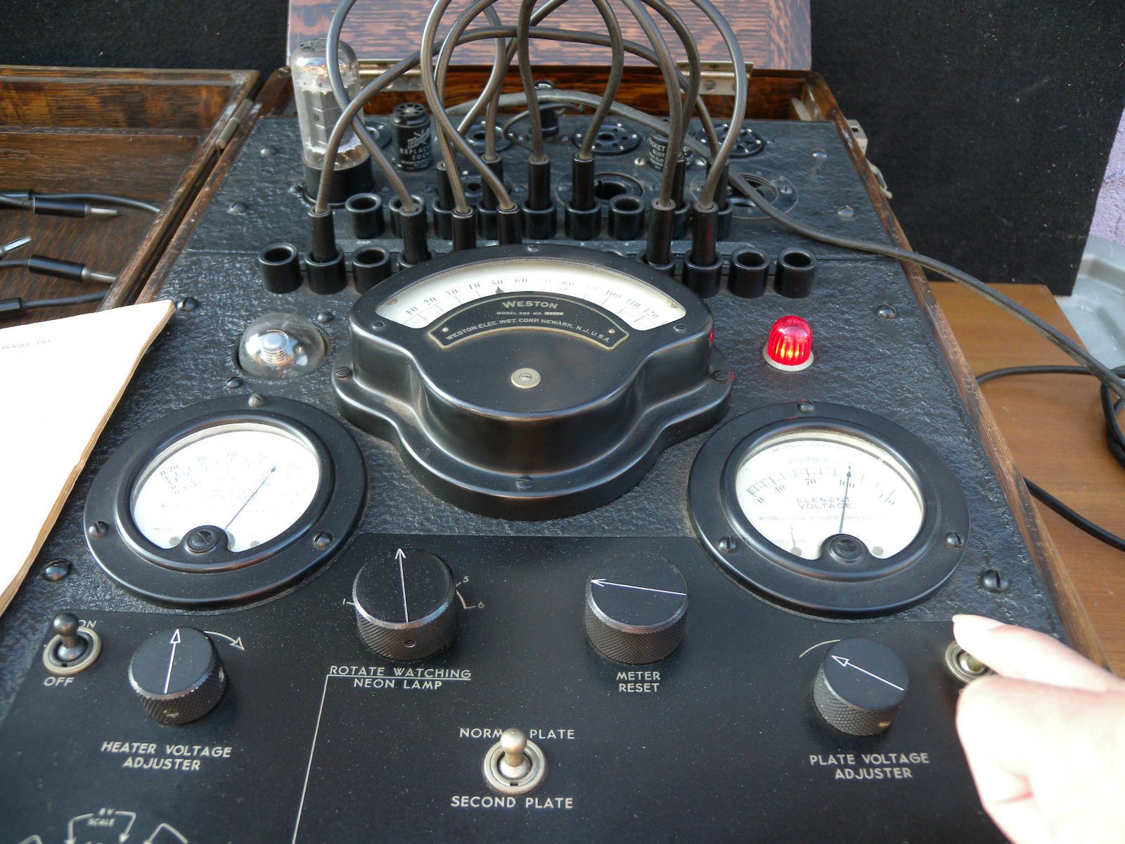 Weston 788 OQ-3 tube tester