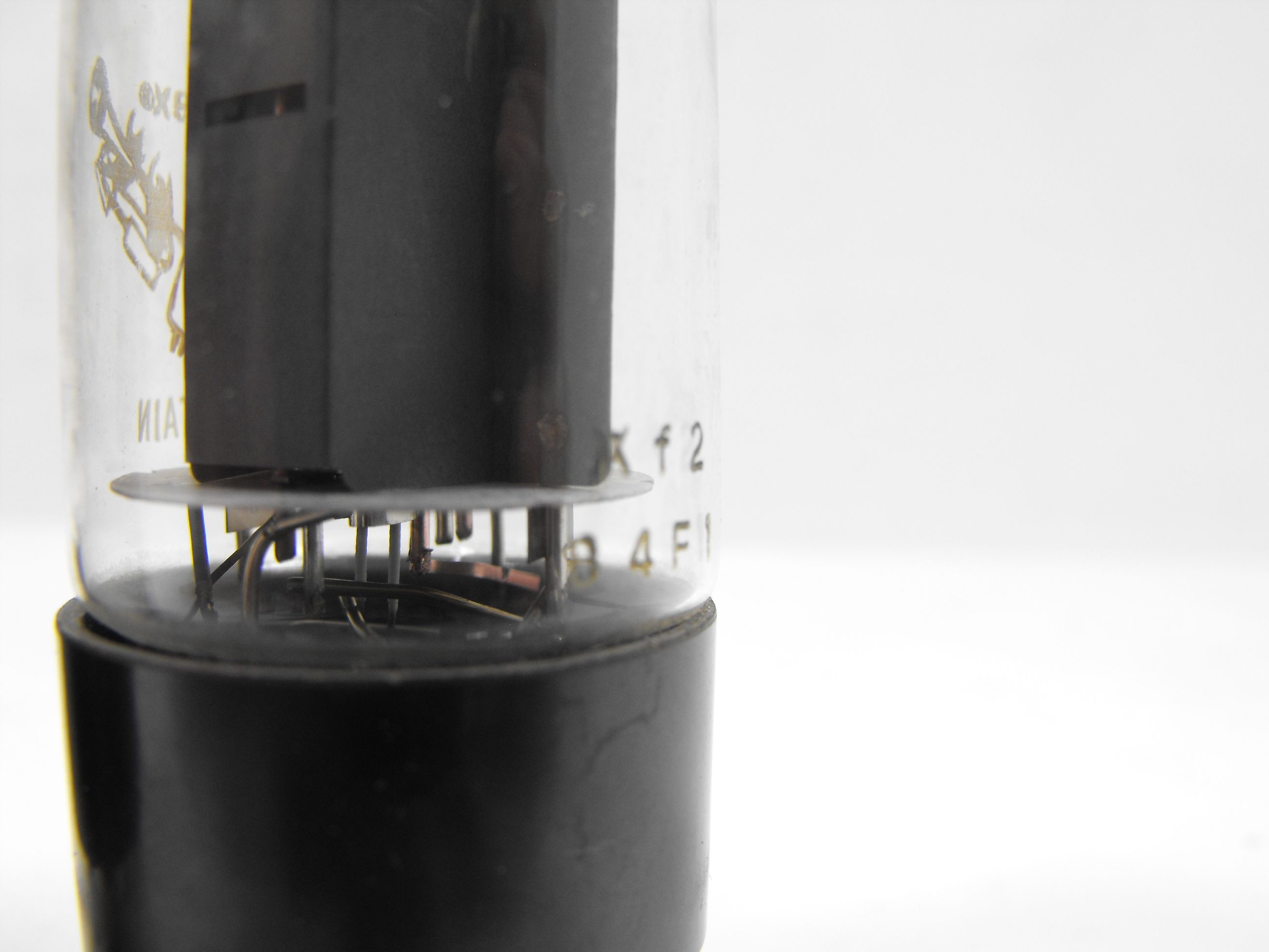 Amperex 6CA7 EL34 XF2 tube - Mullard